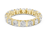 3.8 mm Fine Moissanite Band