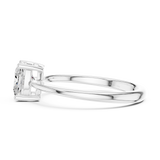 1 Carat Elegant Oval Cut Moissanite Ring