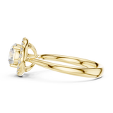 2 Carat Exquisite Round Cut Moissanite Ring