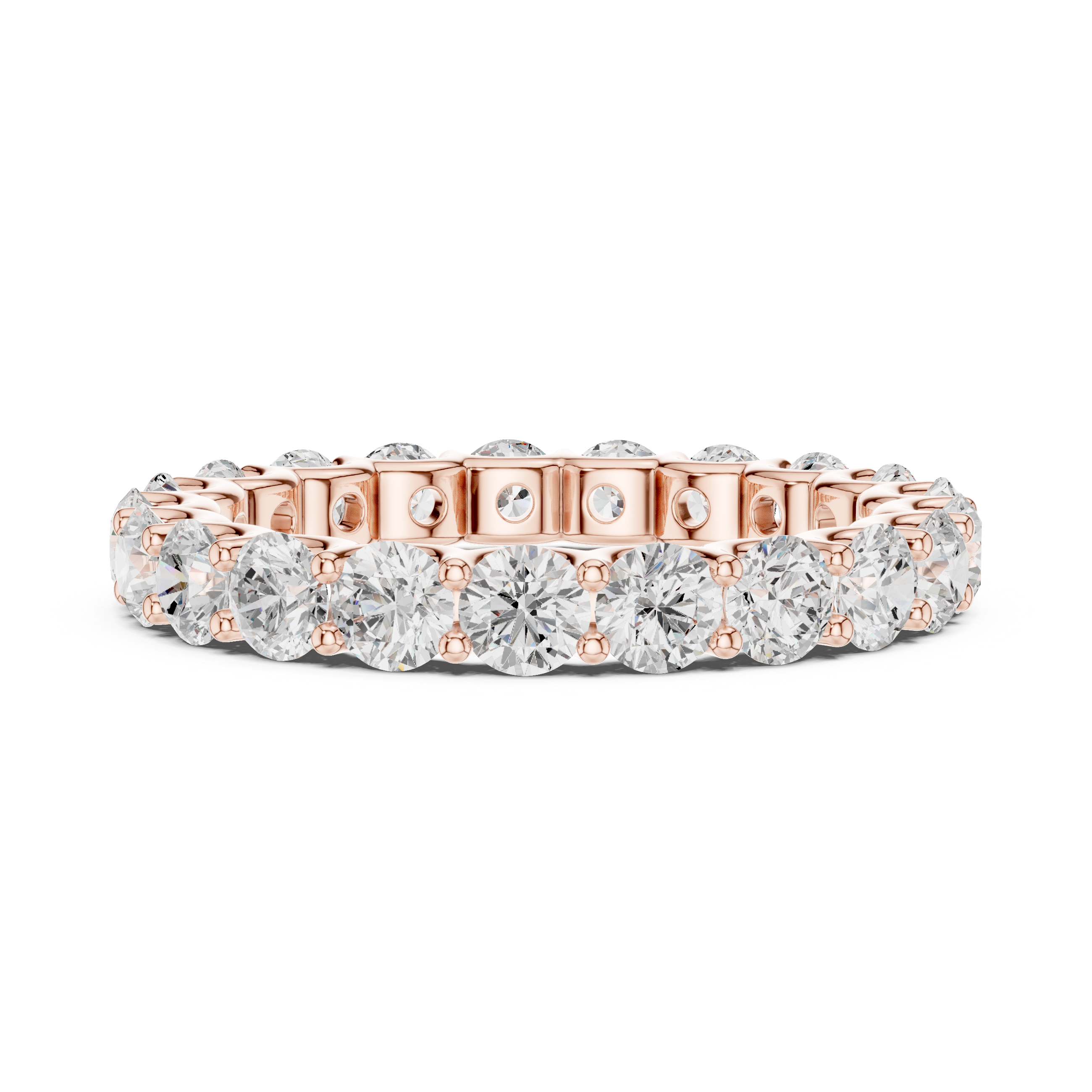 2 carat - 2.9 mm Royal Moissanite Band