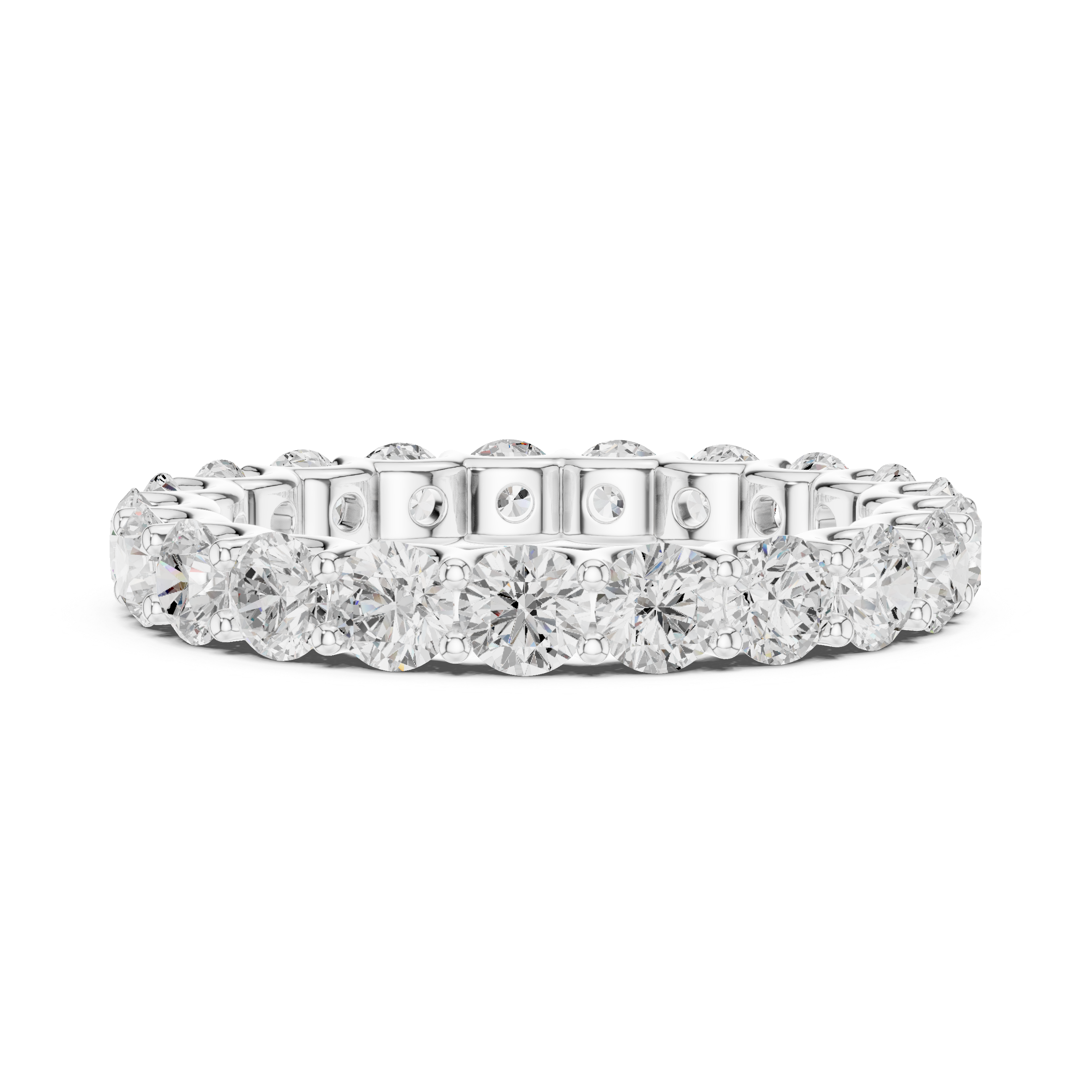 2 carat - 2.9 mm Royal Moissanite Band