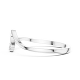 1.6 mm Elegant Moissanite Ring