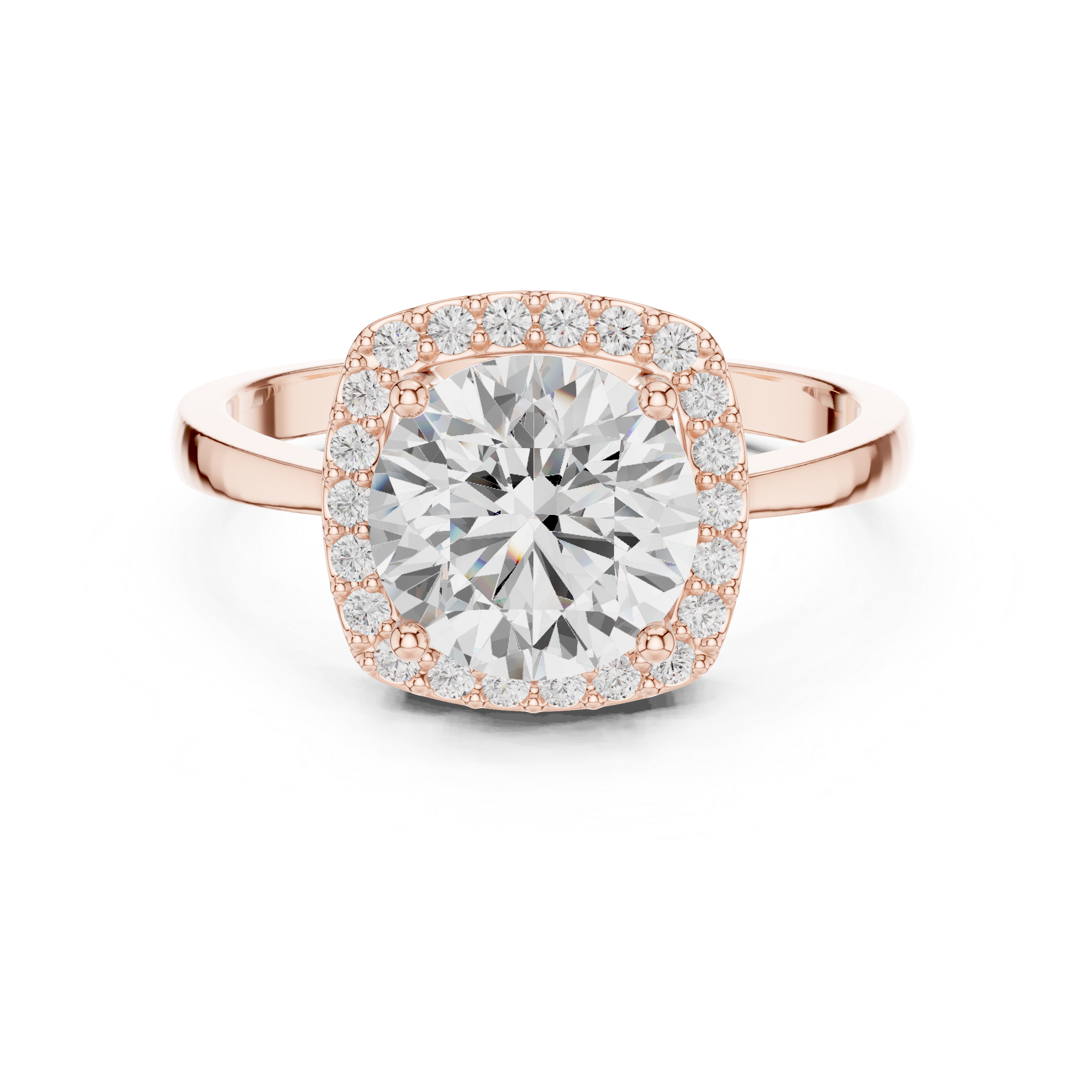 2.2 Carat Fancy Moissanite Ring