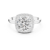 2.2 Carat Fancy Moissanite Ring