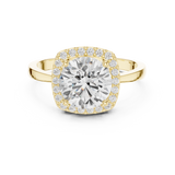 2.2 Carat Fancy Moissanite Ring