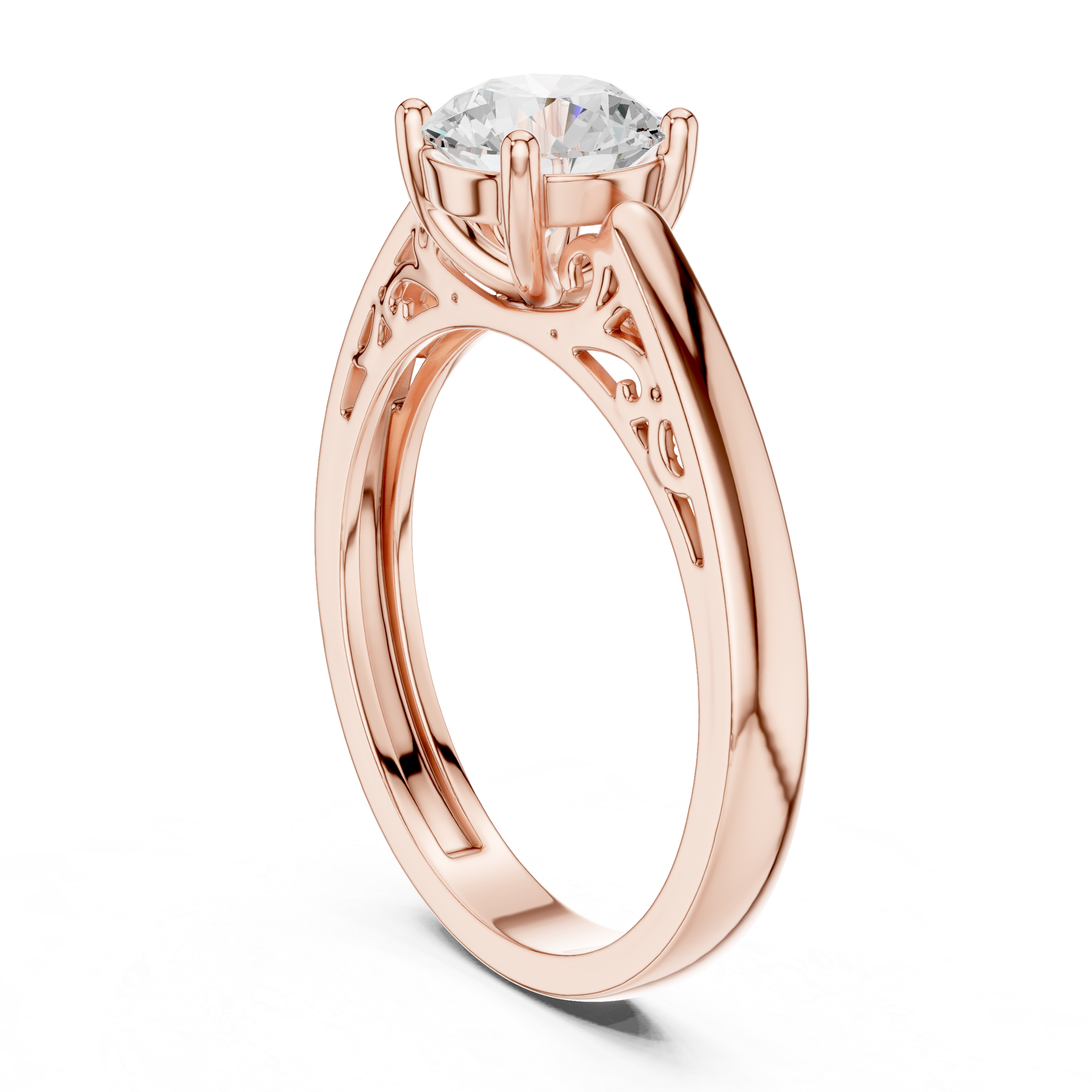 1.3 Carat Designer Moissanite Ring