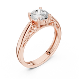 1.3 Carat Designer Moissanite Ring
