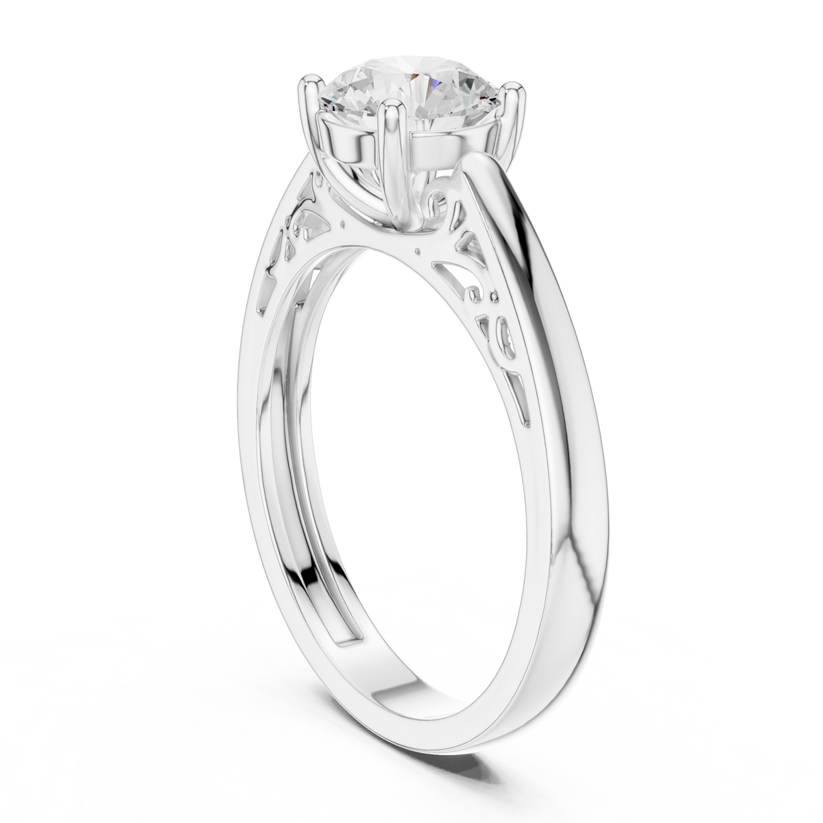 1.3 Carat Designer Moissanite Ring