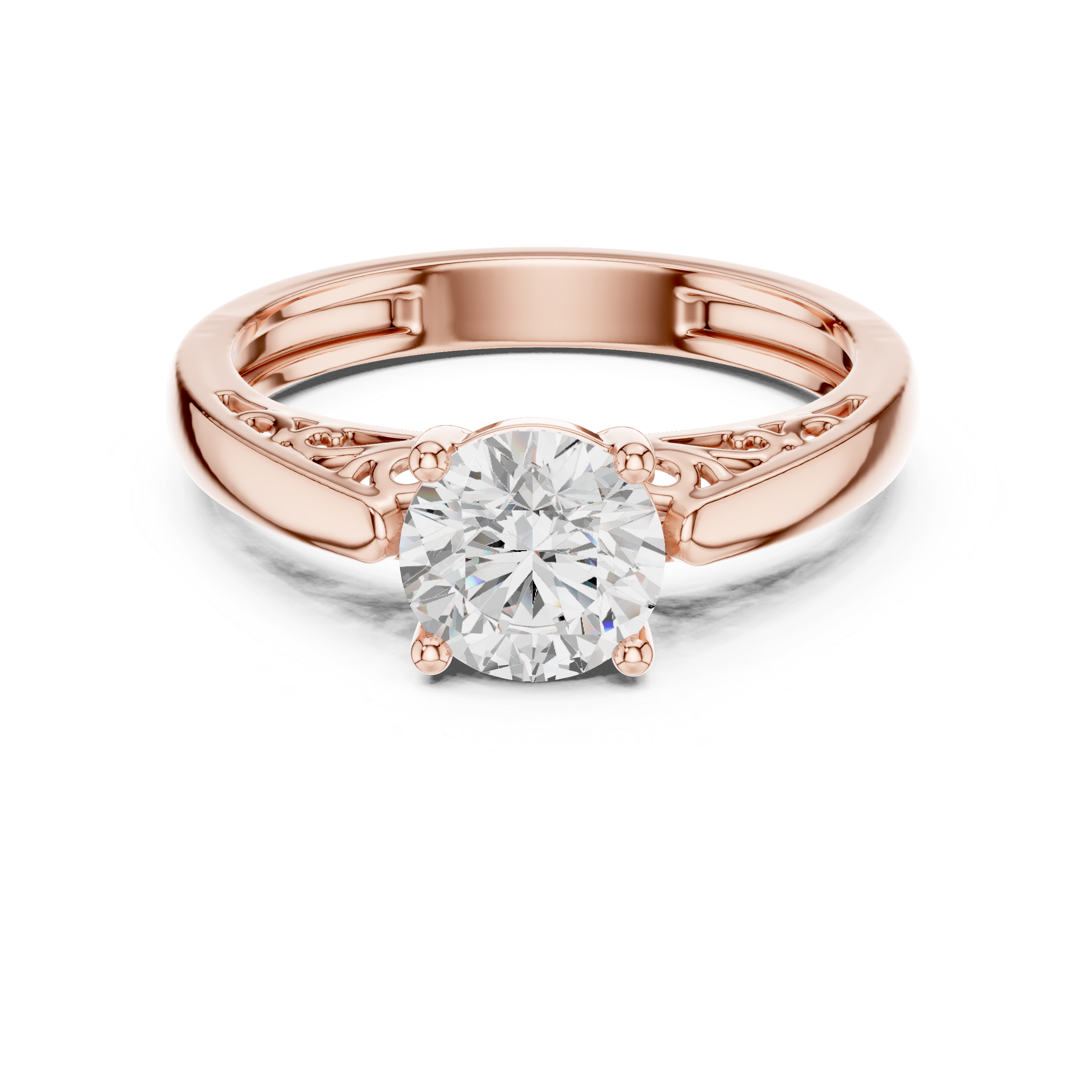1.3 Carat Designer Moissanite Ring