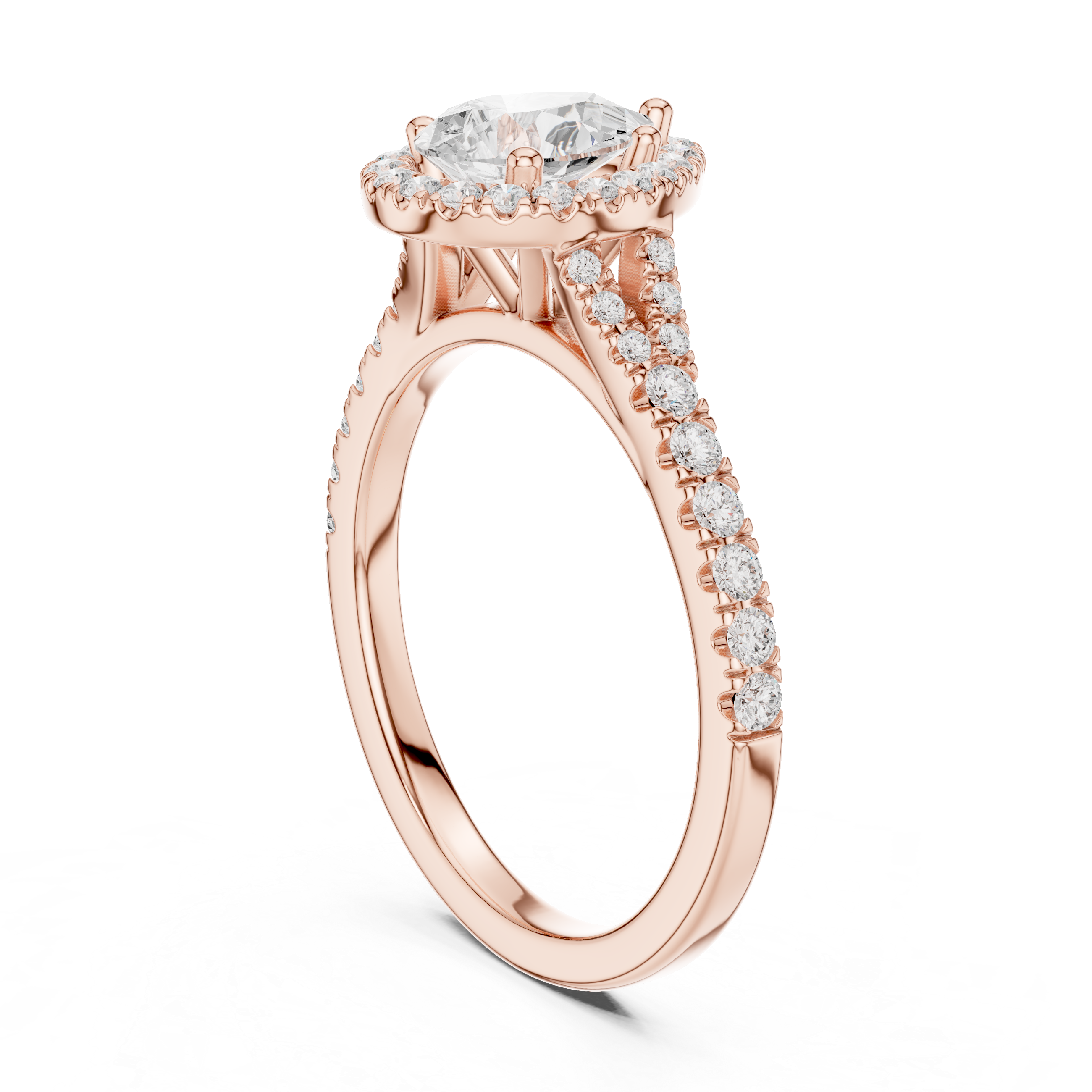 1.3 Carat Vintage Inspired Moissanite Ring