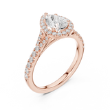 1.3 Carat Vintage Inspired Moissanite Ring