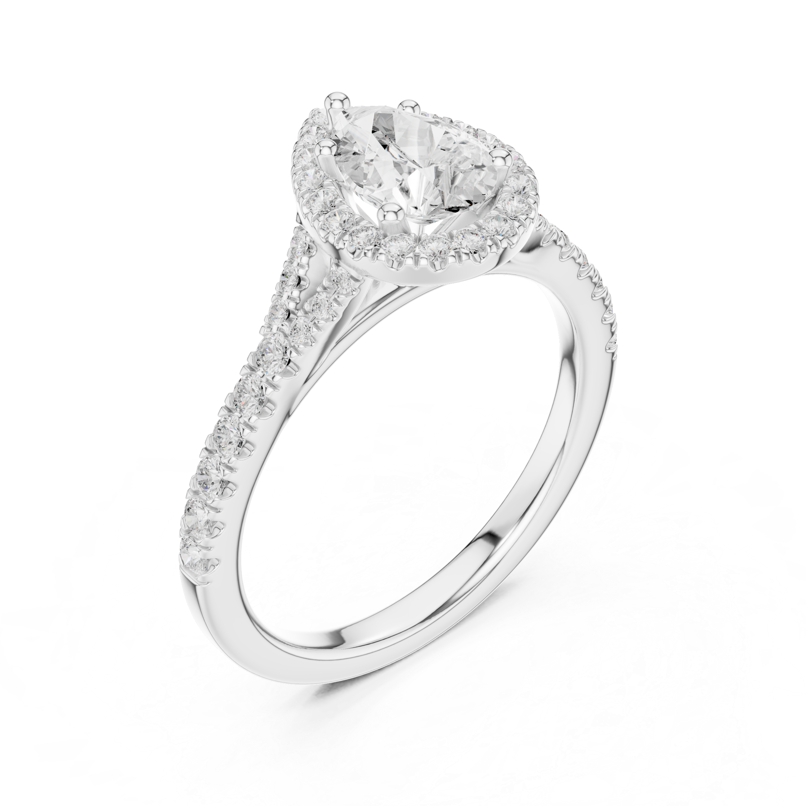 1.3 Carat Vintage Inspired Moissanite Ring