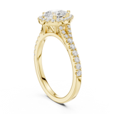 1.3 Carat Vintage Inspired Moissanite Ring