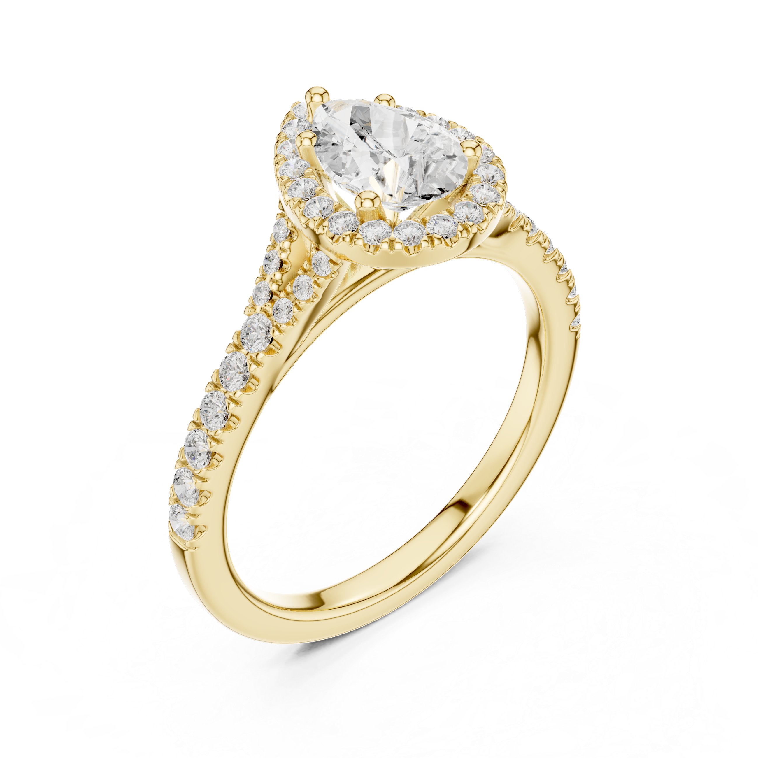 1.3 Carat Vintage Inspired Moissanite Ring