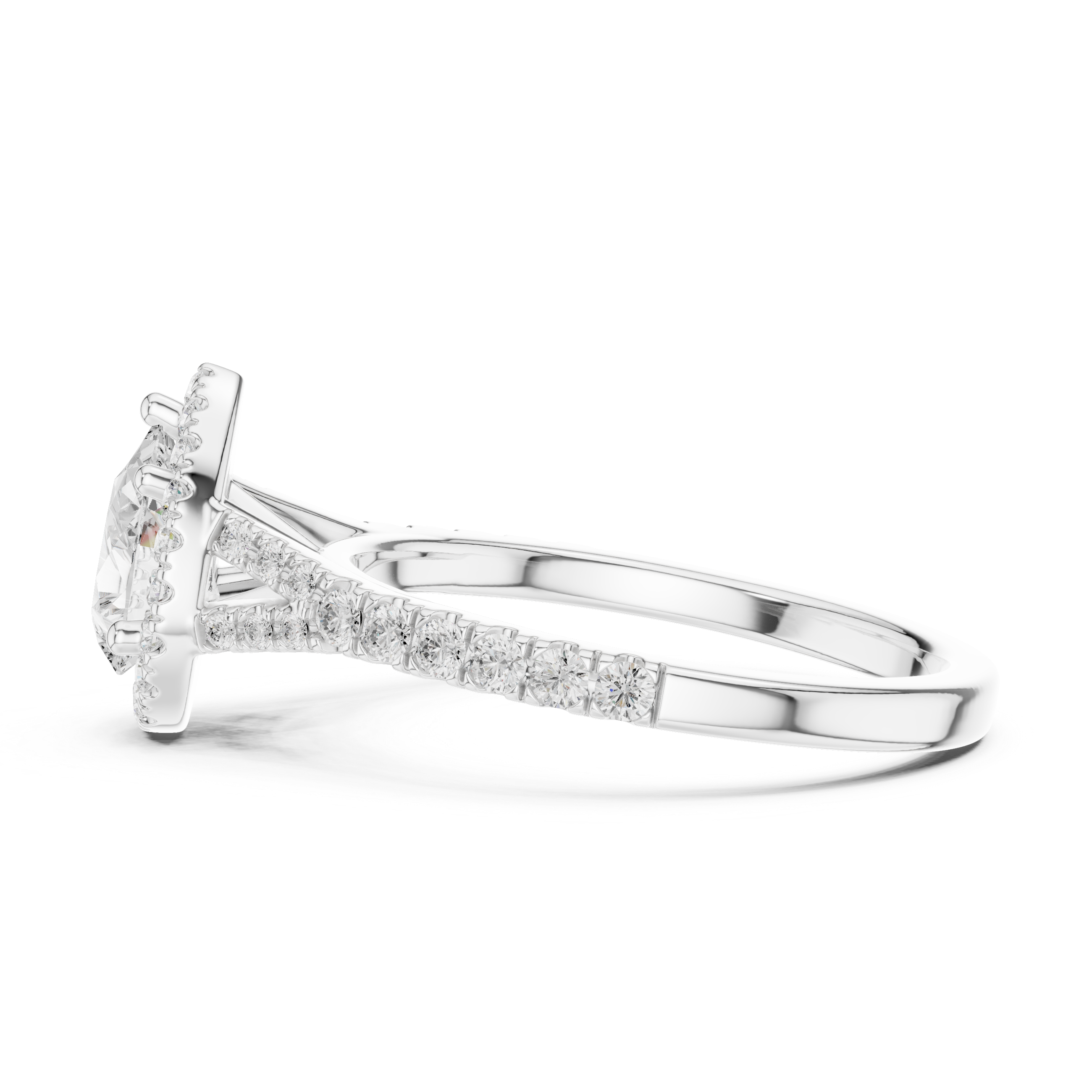 1.3 Carat Vintage Inspired Moissanite Ring