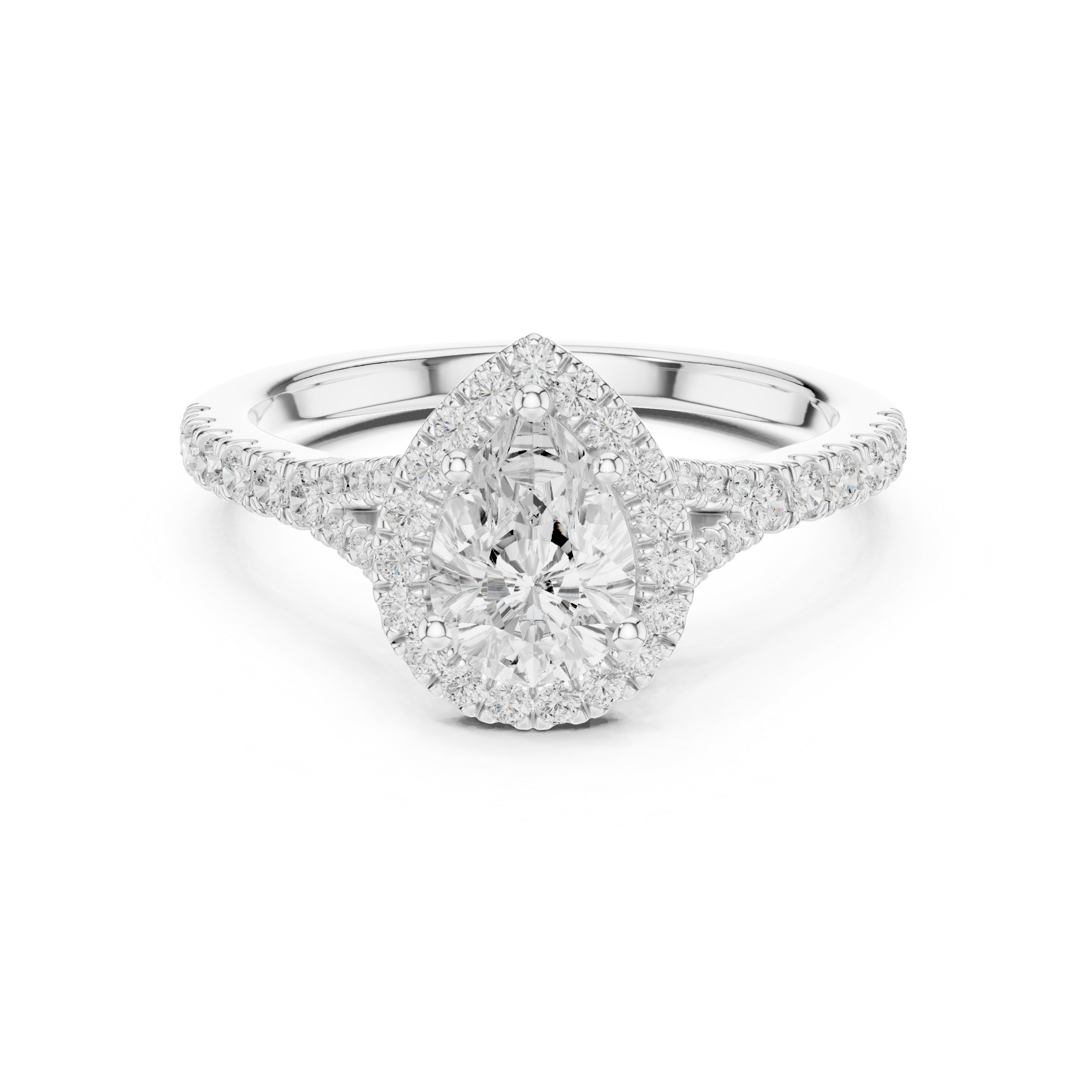 1.3 Carat Vintage Inspired Moissanite Ring