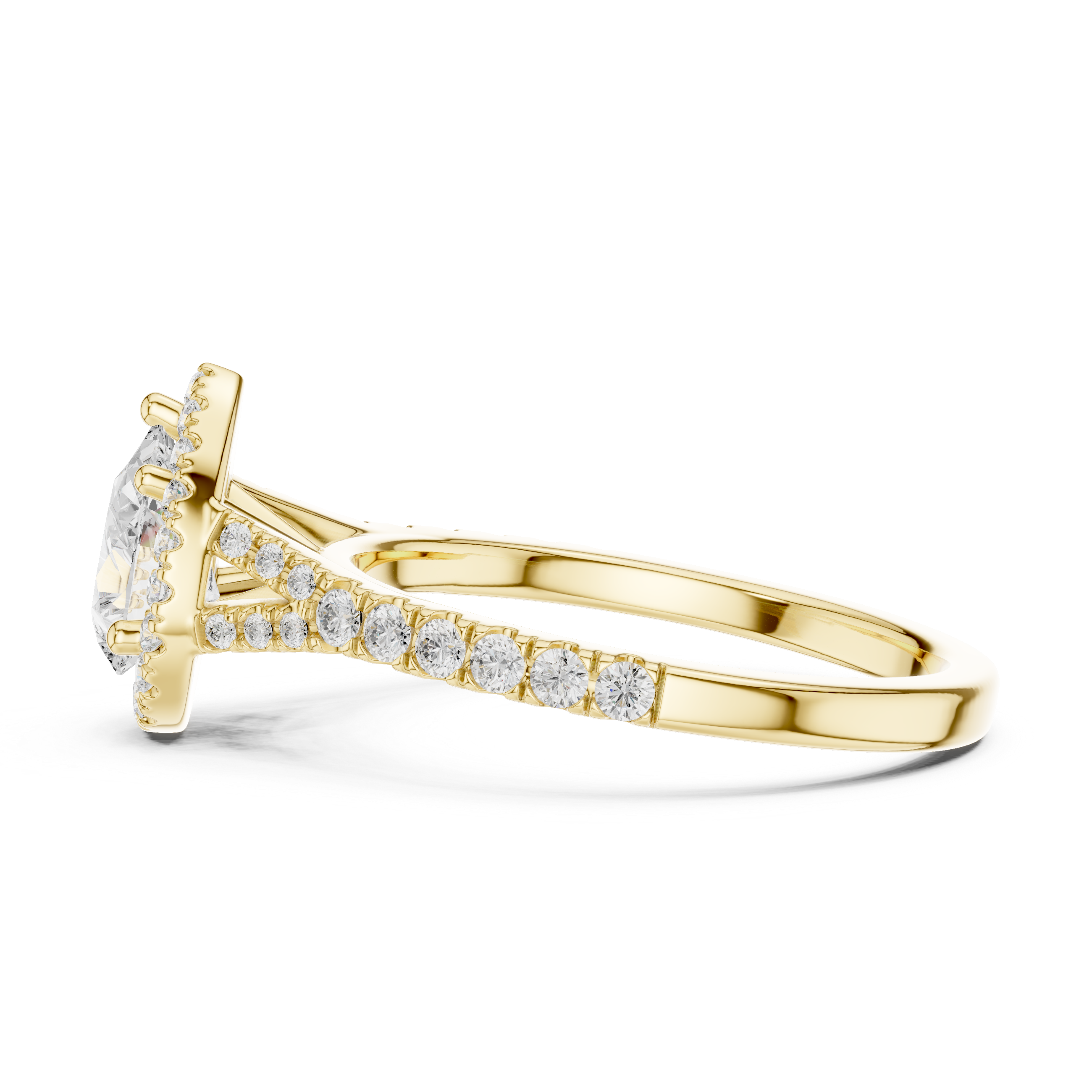 1.3 Carat Vintage Inspired Moissanite Ring