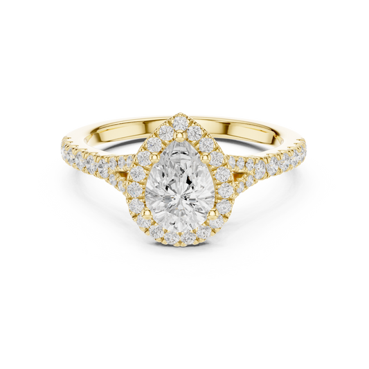 1.3 Carat Vintage Inspired Moissanite Ring