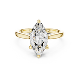 1.9 Carat Elegant Marquise Cut Moissanite Ring