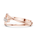 2.5 mm & 8.16 mm Designer Moissanite Ring