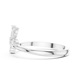 0.26 Carat Marquise Cut Moissanite Ring