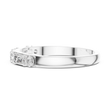 1.9 mm Fancy Moissanite Band