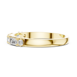 1.9 mm Fancy Moissanite Band