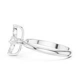 0.41 Carat Louis Vuitton Inspired Fine Moissanite Ring