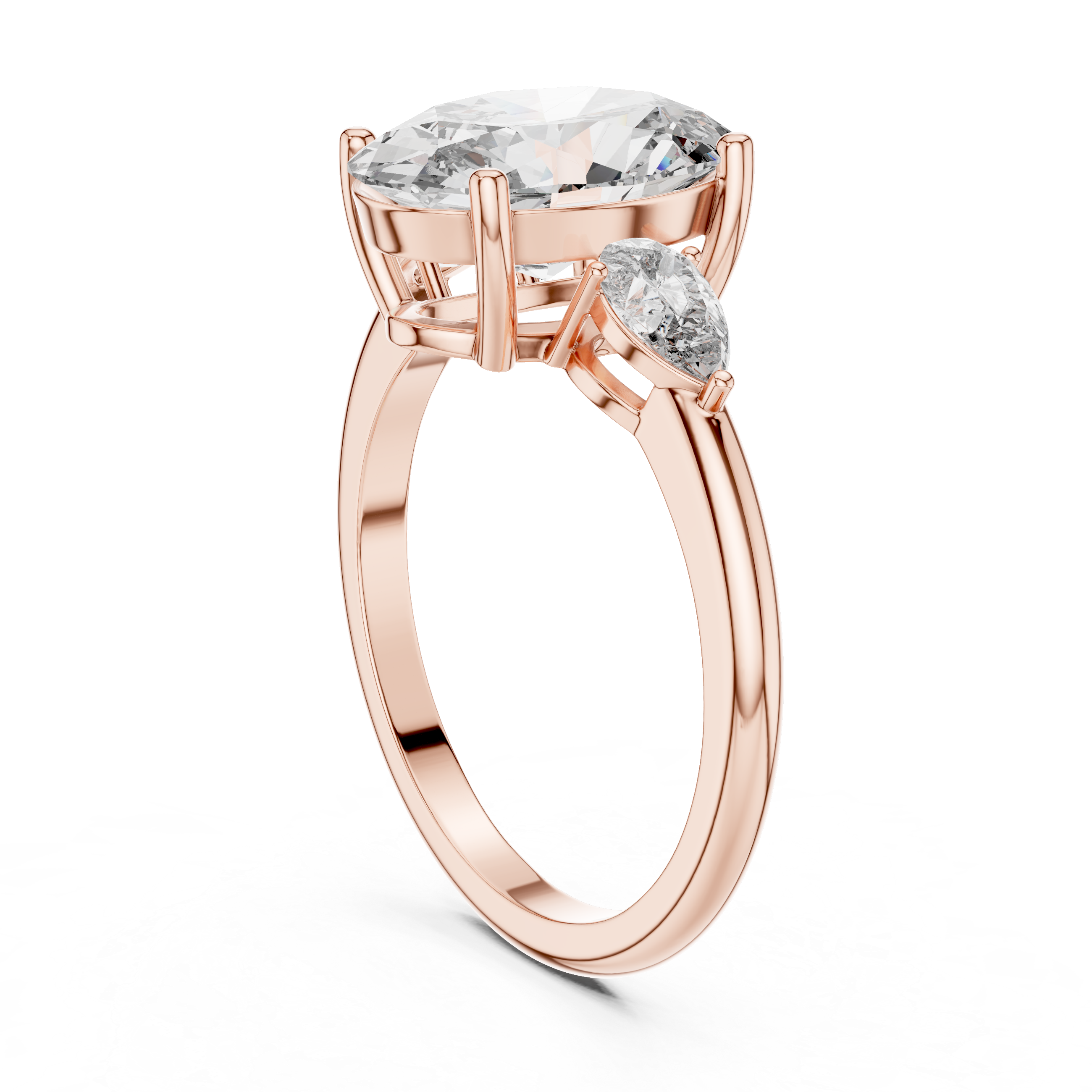 3.1 Carat Georgina Rodríguez Inspired Oval Cut Moissanite Ring
