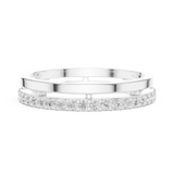 0.42 Carat - 3.63 mm Fine Moissanite Band