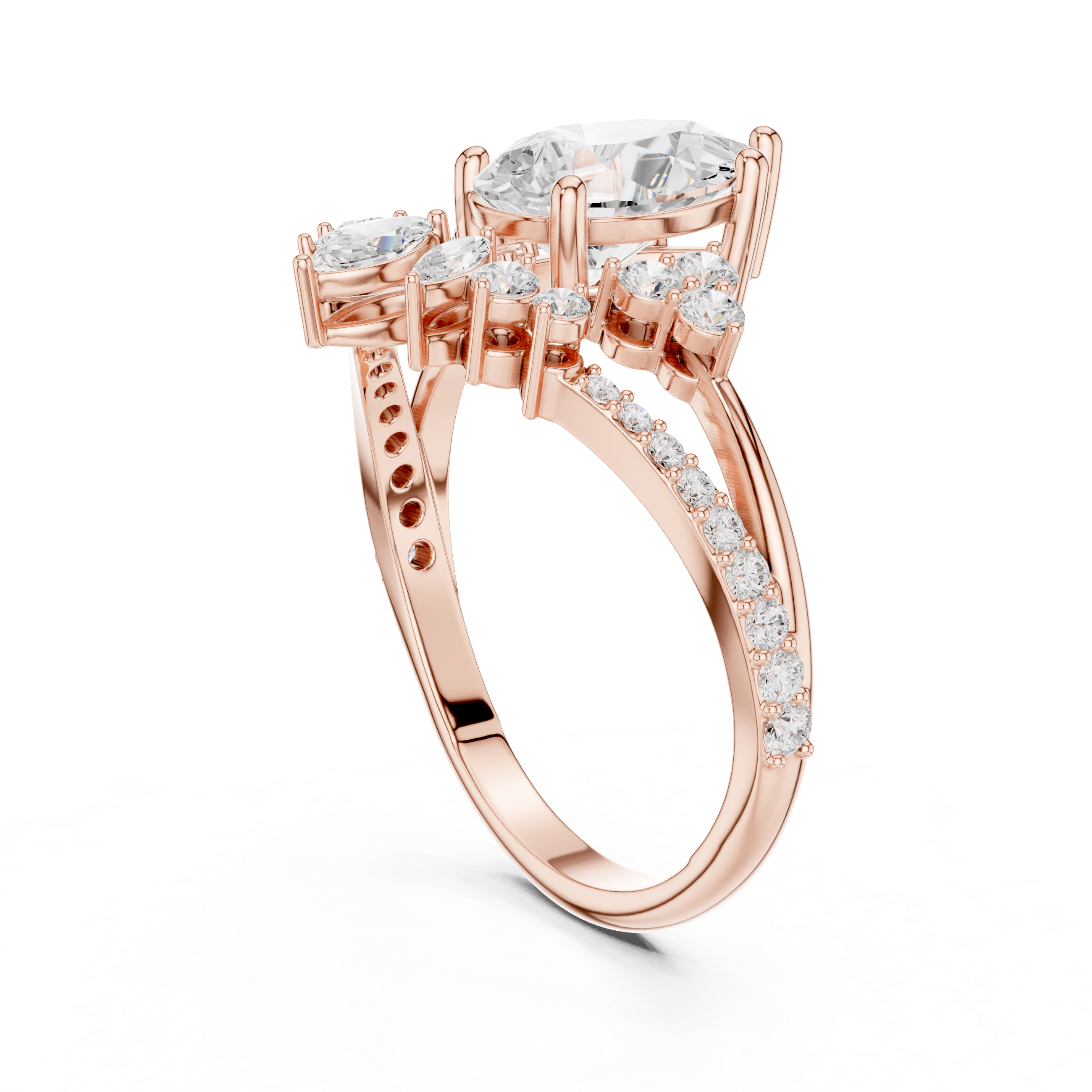 2 Carat Exquisite Moissanite Ring