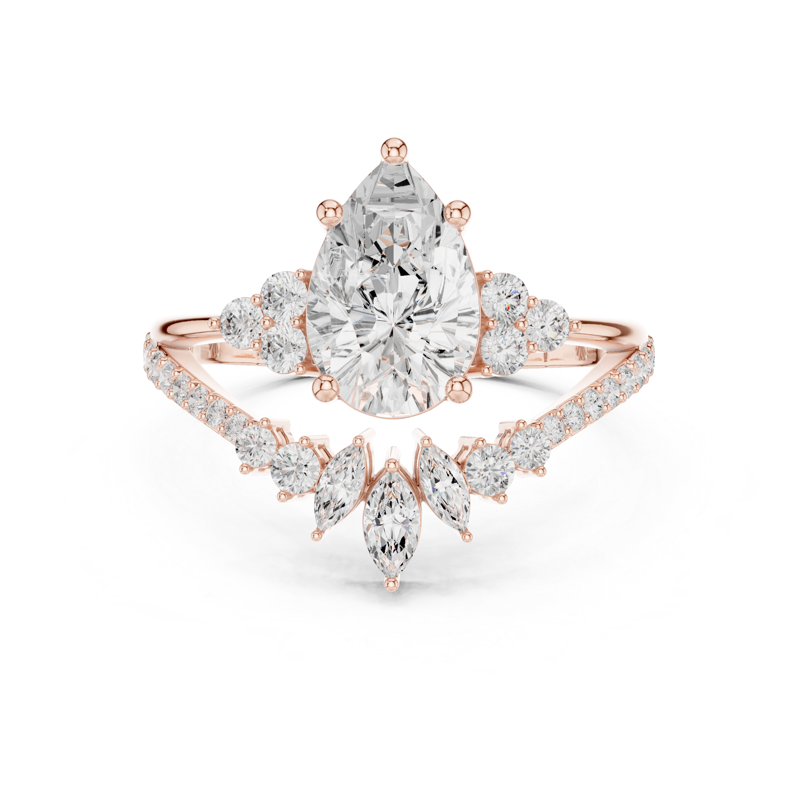 2 Carat Exquisite Moissanite Ring