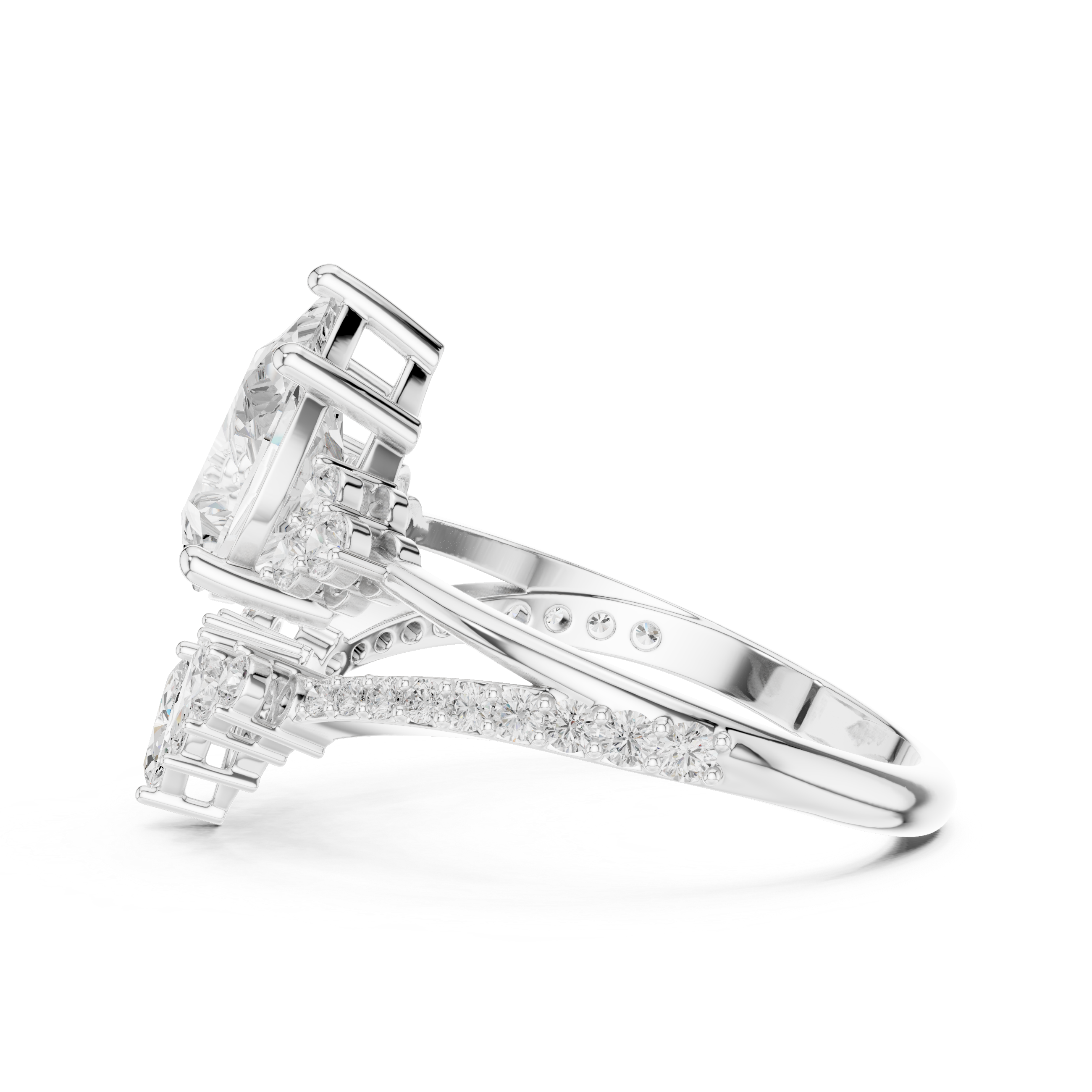 2 Carat Exquisite Moissanite Ring