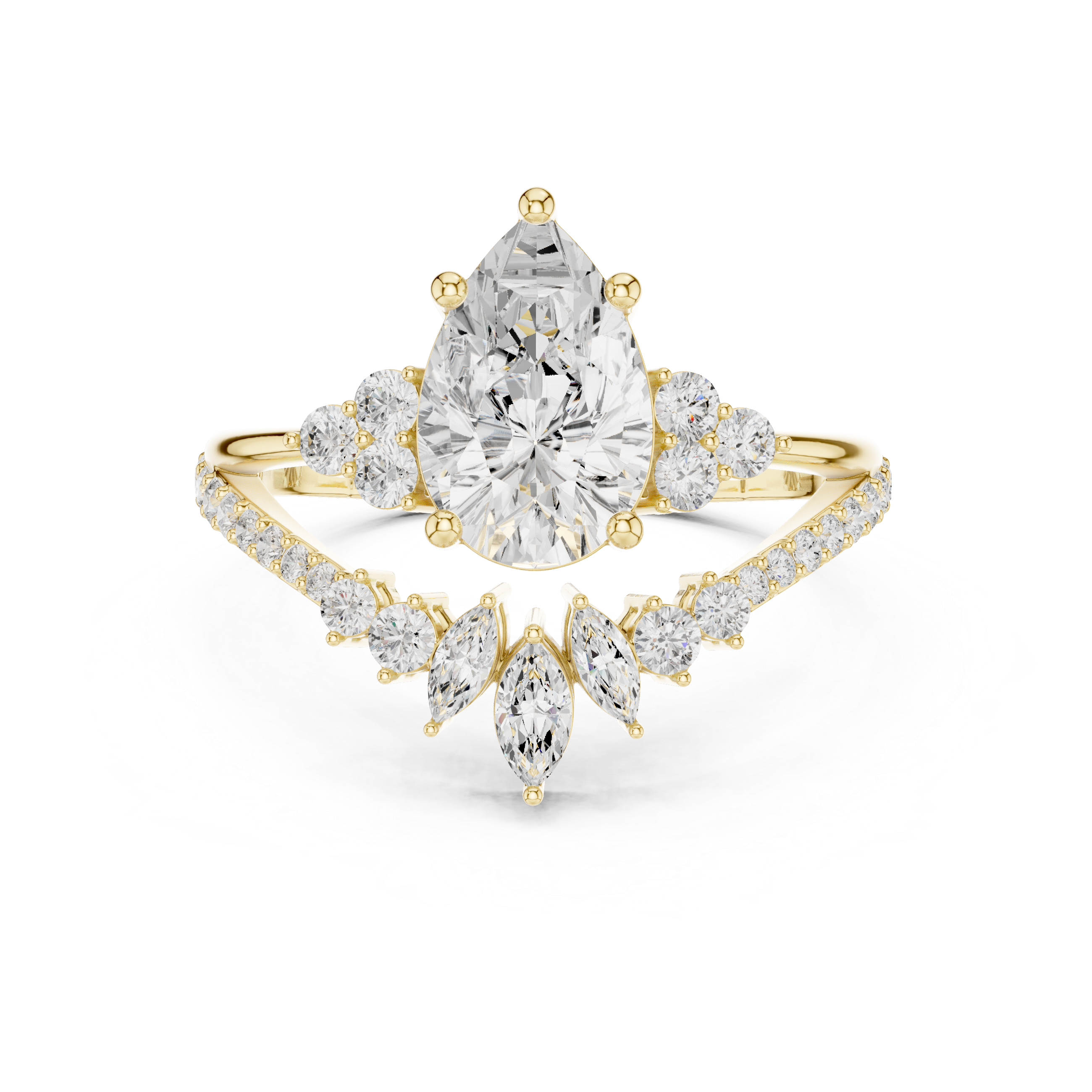 2 Carat Exquisite Moissanite Ring
