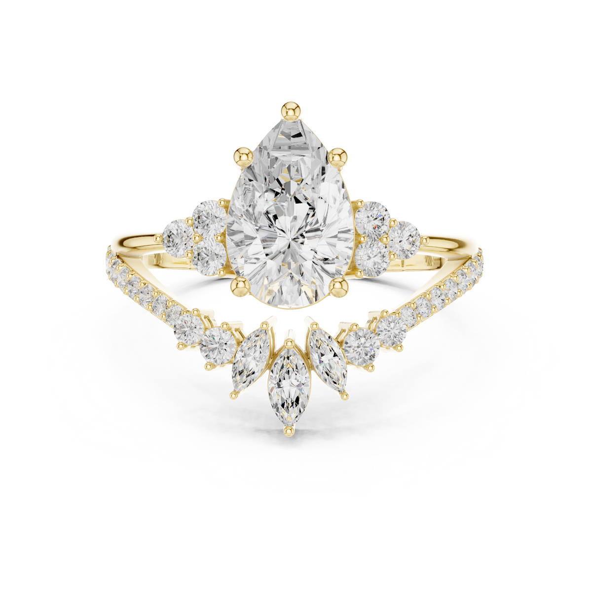 2 Carat Exquisite Moissanite Ring