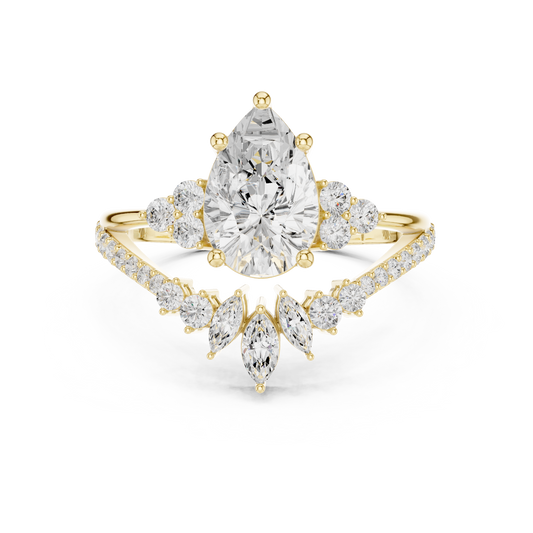 2 Carat Exquisite Moissanite Ring