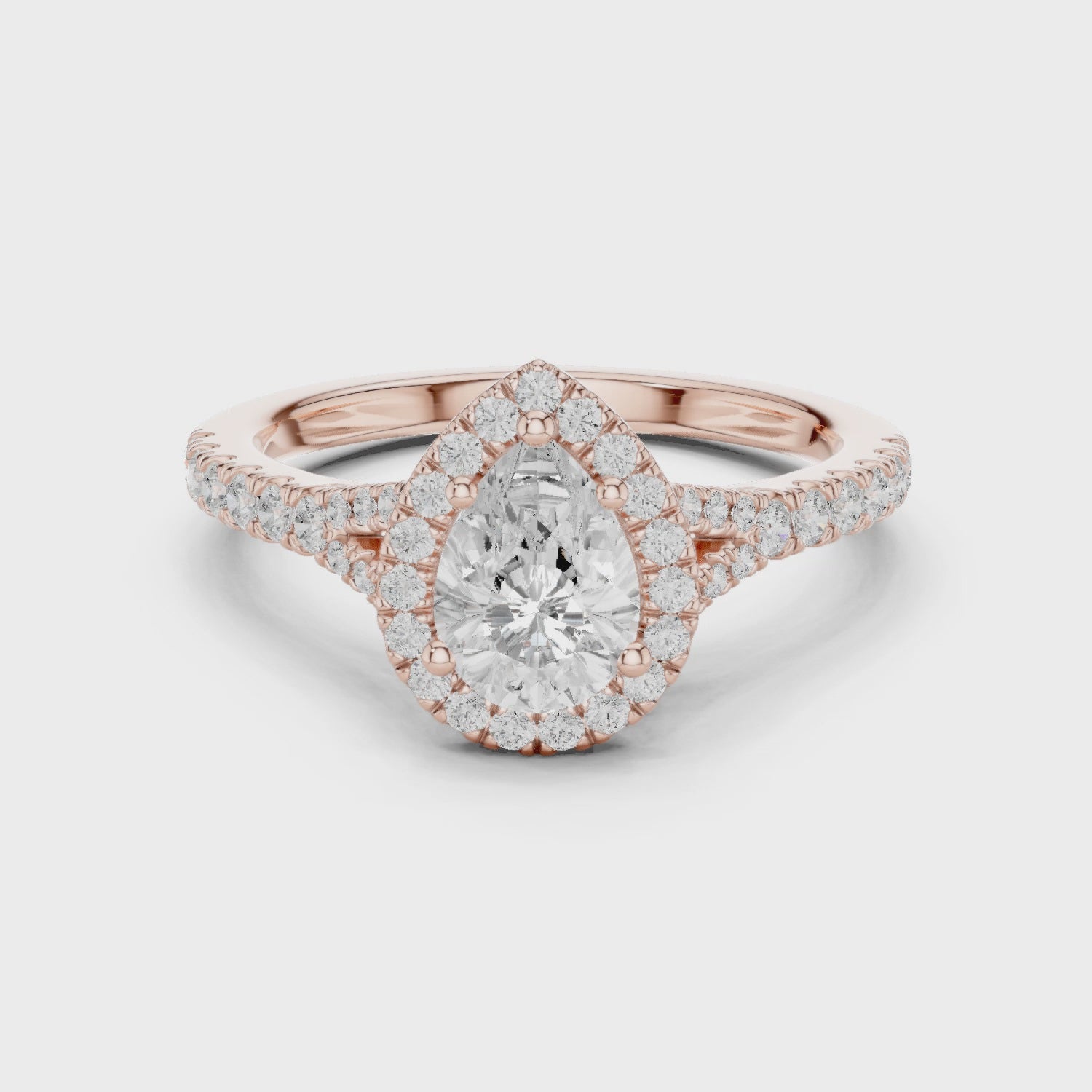 1.3 Carat Vintage Inspired Moissanite Ring