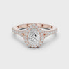 1.3 Carat Vintage Inspired Moissanite Ring