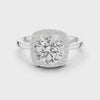 2.2 Carat Fancy Moissanite Ring