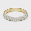 3 mm Luxury Moissanite Band