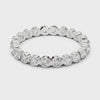 1.3 Carat - 2.6 mm Moissanite Band