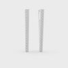 Ritzy Triangular Moissanite Earrings