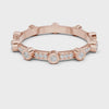 2.7 mm Cartier Inspired Moissanite Band