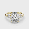 3.1 Carat Georgina Rodríguez Inspired Oval Cut Moissanite Ring