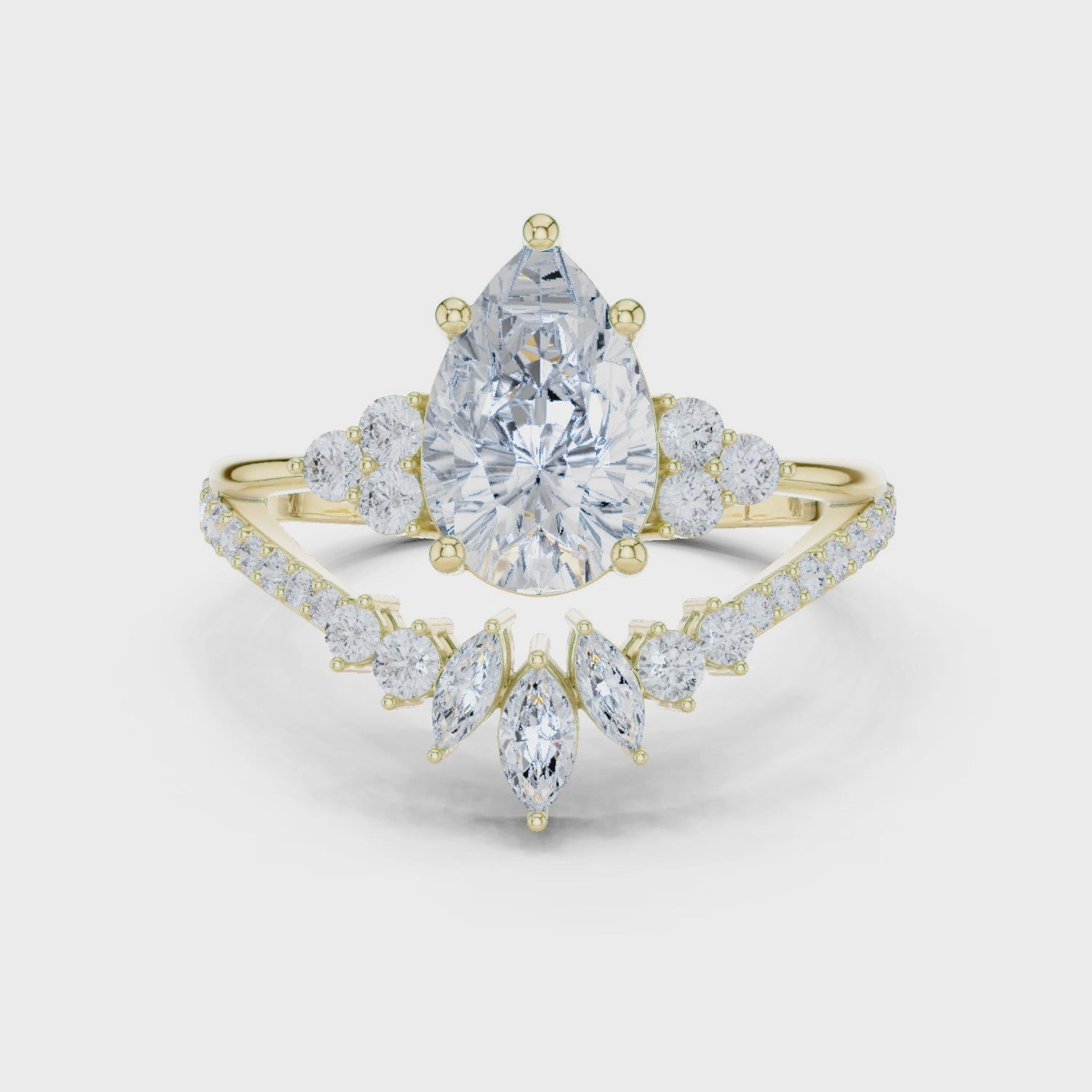 2 Carat Exquisite Moissanite Ring