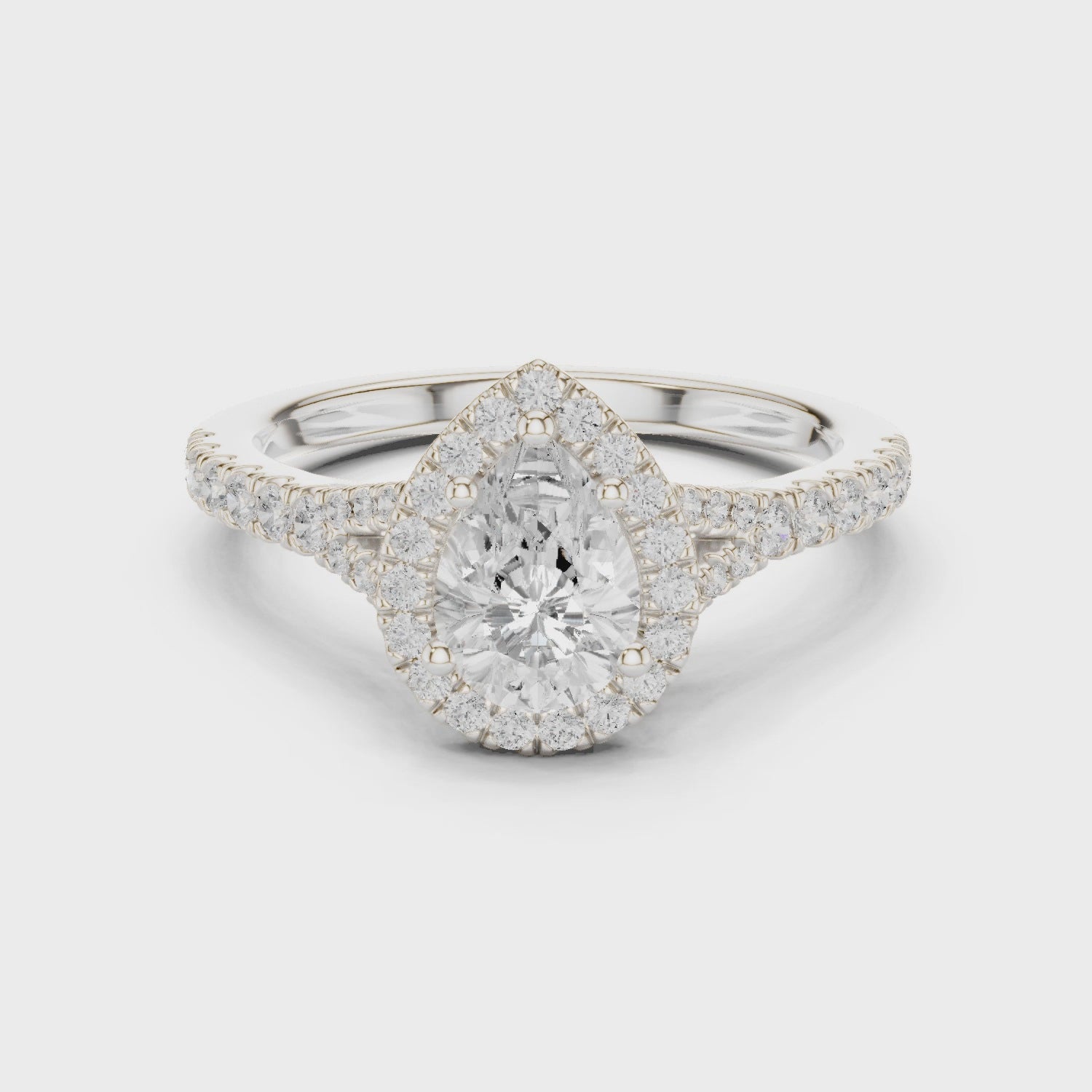 1.3 Carat Vintage Inspired Moissanite Ring