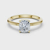 1 Carat Elegant Oval Cut Moissanite Ring