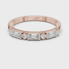 1.9 mm Fancy Moissanite Band