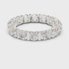 3.8 mm Fine Moissanite Band