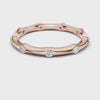 2.3 mm Cartier Inspired Moissanite Band